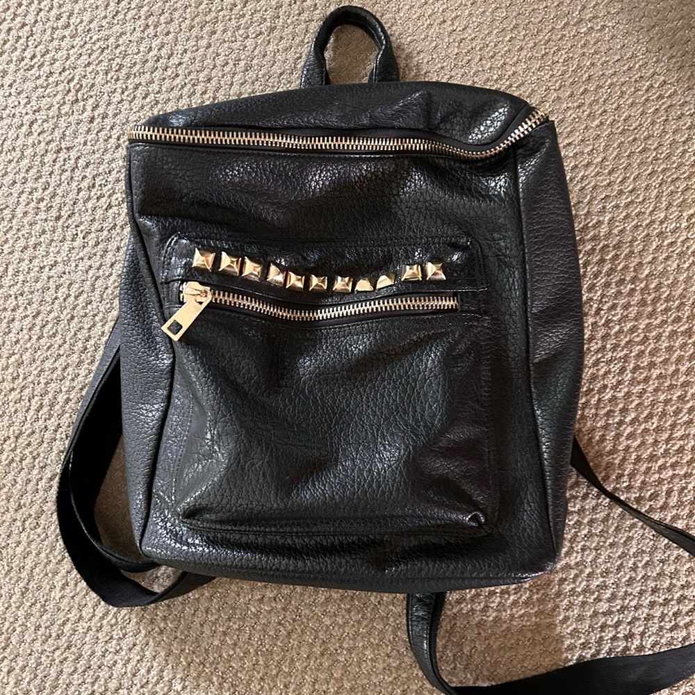 BP faux pebbled leather backpack